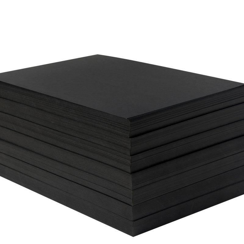 Black cardboard