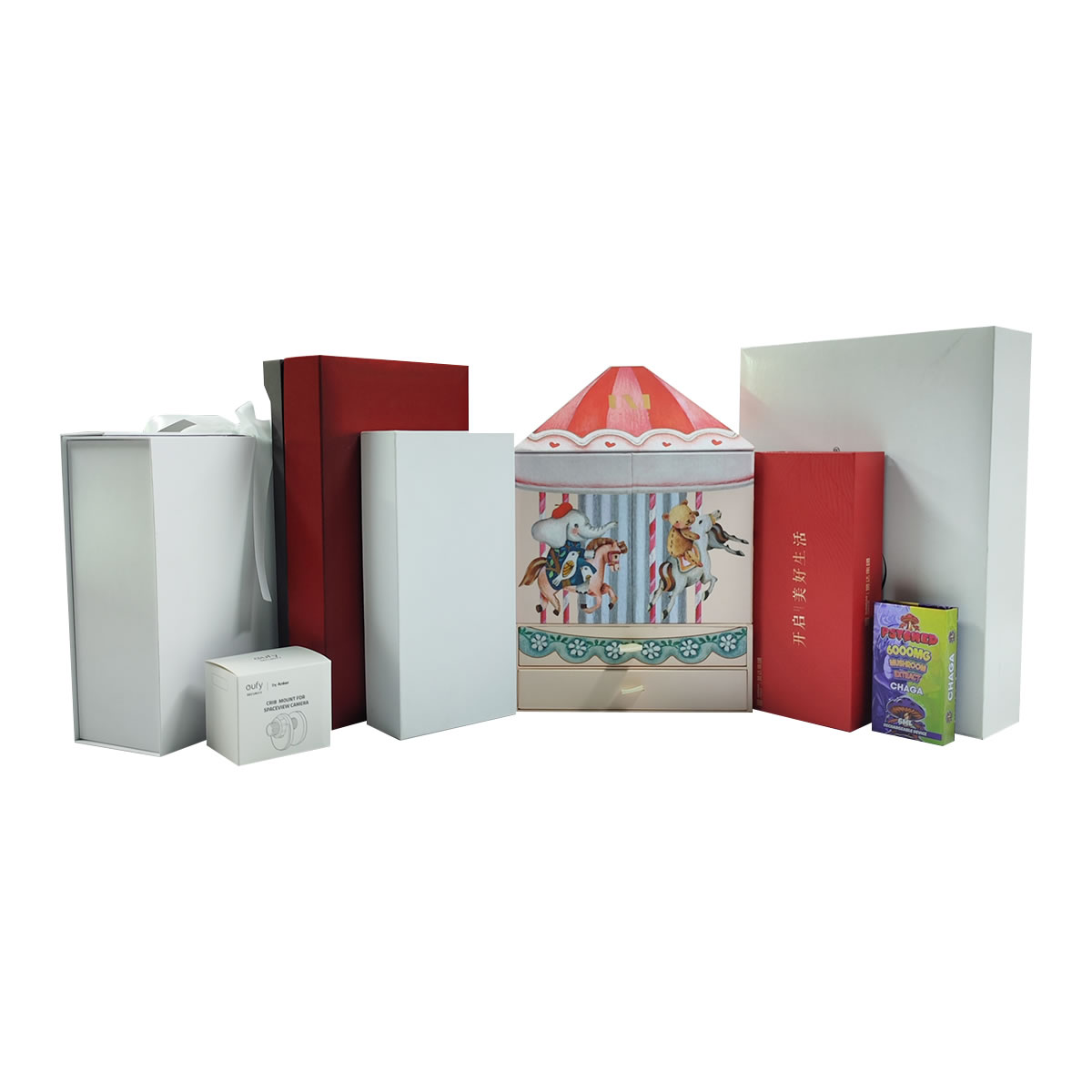 Gift packing box - rosey Gift packing box - image 2