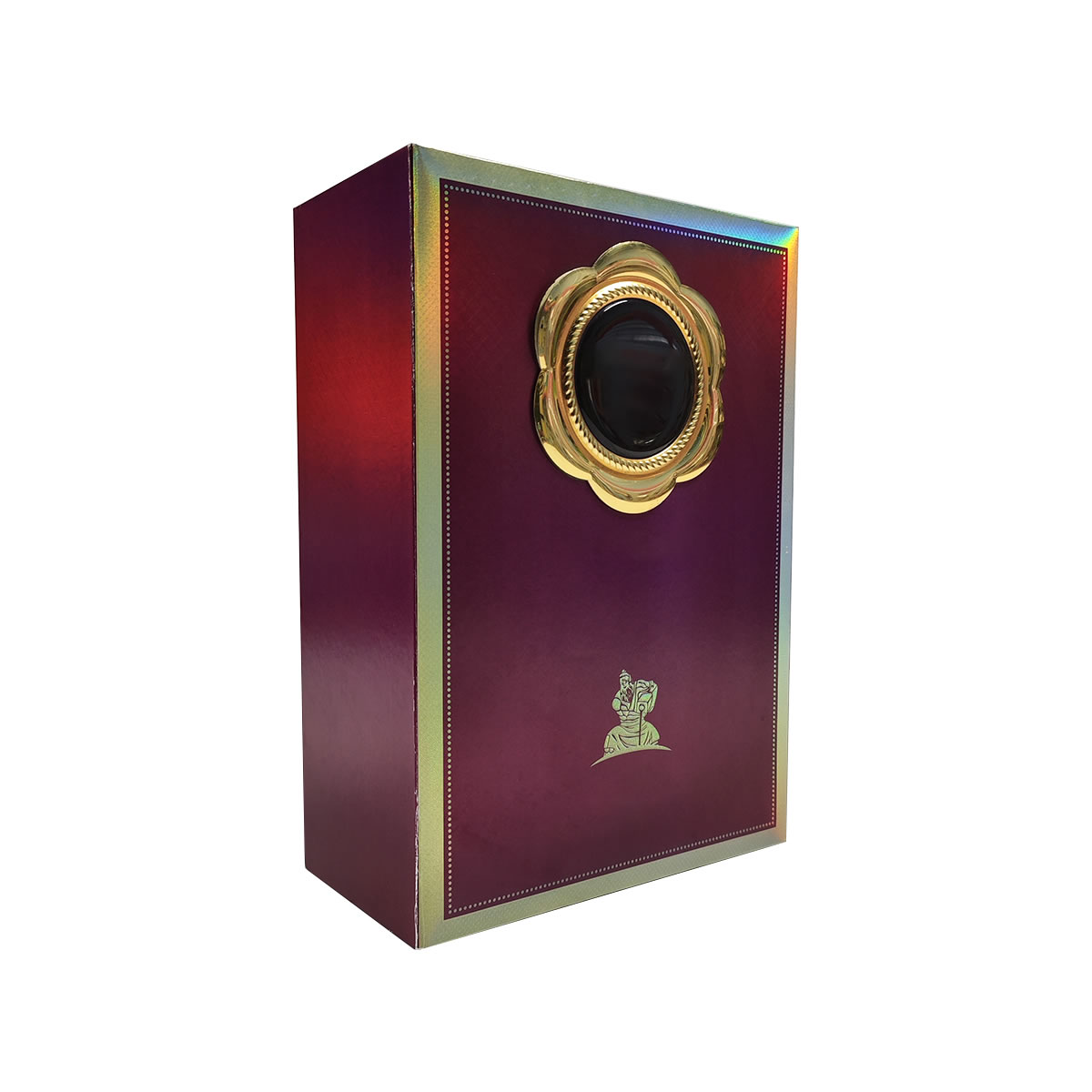 Wine bottle carrying cardboard box - rosey Wine bottle carrying cardboard box